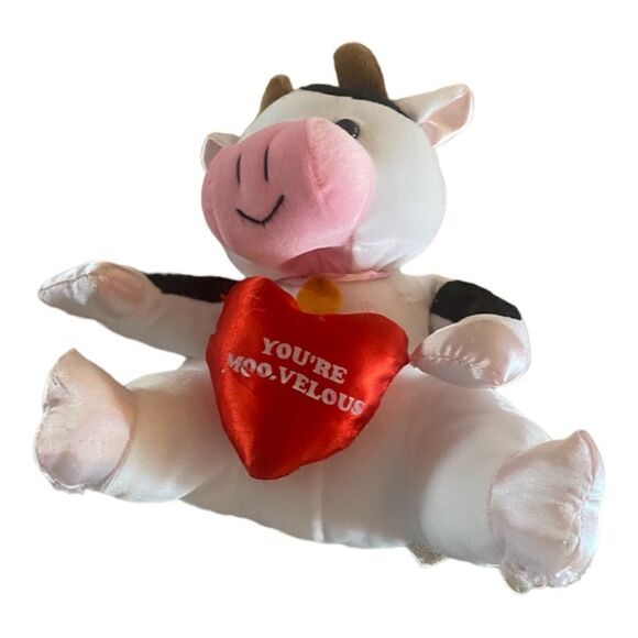 Good Stuff Corp. Vintage Cow "Your'e Moovelous" Plush - Picture 2 of 4